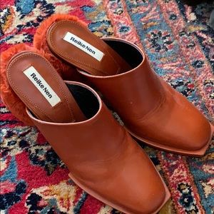 Reike Nen leather mules size 35.5
